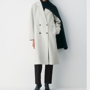 Aritzia Slouch Double Faced Luxe Wool